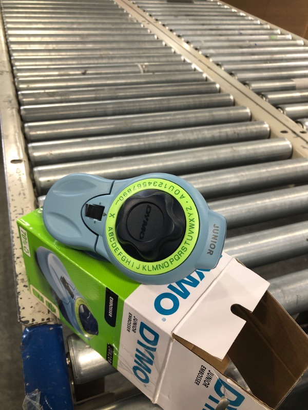 Photo 1 of Dymo Junior Home Embossing Label Maker | 42 Character Wheel with Large Knob | No Batteries Required embosser junior Single