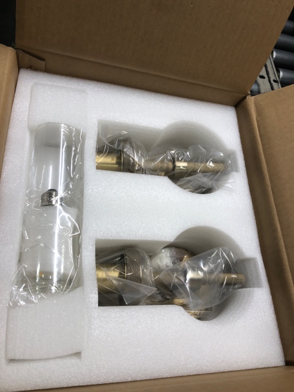 Photo 1 of Knurled Wall Sconces Set of Two, Brass Wall Sconce Lights, 14" Gold Bathroom Wall Sconces, Glass Linear Sconce Wall Lighting, Vanity Lights Bathroom Light Fixture Wall Lights for Living Room, Hallway 14"- Brass 2 Pack