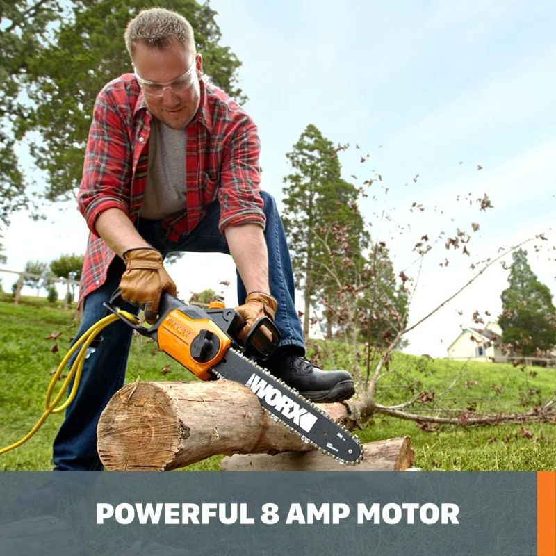 Photo 3 of Worx WG305.1 8 Amp 14" Electric Chainsaw