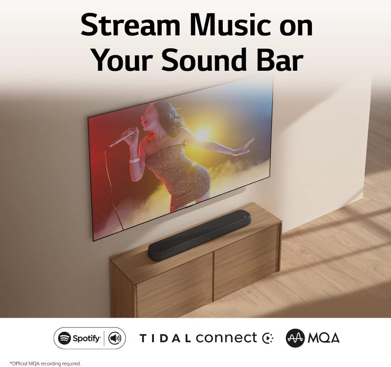Photo 1 of LG Eclair SE6S 3.0 ch All-in-One Design Sound Bar with Dolby Atmos