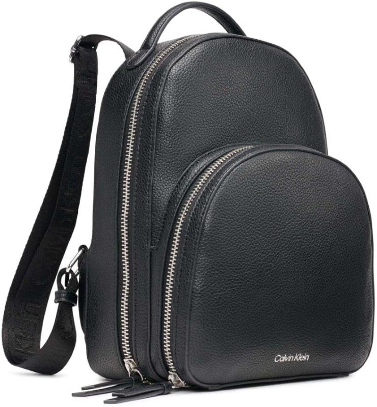 Photo 3 of Calvin Klein Estelle Novelty-Backpack, Black, One Size