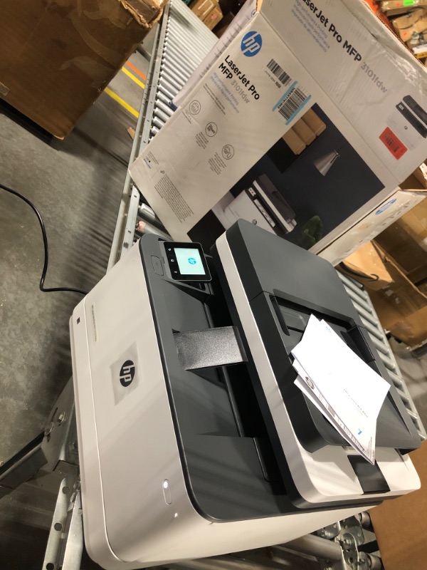 Photo 1 of HP Laserjet Pro MFP 3101fdw Wireless Black & White Printer with Fax