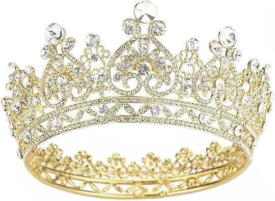 Photo 1 of COCIDE Crown for Women Crystal Queen Crowns and Tiaras Girls Full Round Wedding Headband Hair Accessories for Birthday Pageant Prom Bridal Party Halloween Costume