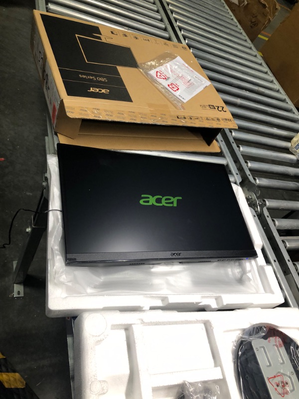 Photo 3 of Acer 21.5 Inch Full HD (1920 x 1080) IPS Ultra-Thin Zero Frame Computer Monitor (HDMI & VGA Port), SB220Q bi