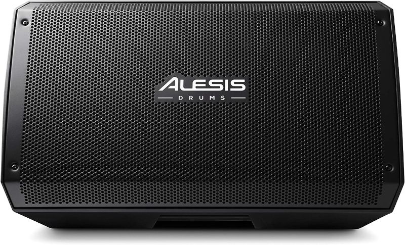 Photo 4 of Alesis Strike Amp 8 - 2000-Watt Drum Amplifier Speaker for Electronic Drum Sets with 8-Inch Woofer & DRP100 - Audio-Isolation Electronic Drums Headphones for Monitoring 8 inch Woofer + Headphones