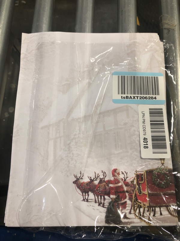 Photo 2 of Great Papers! Santa's Sleigh Letterhead, 80 count, 11" x 8.5" (2015064)