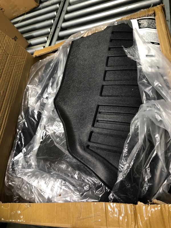 Photo 2 of AOMSAZTO All Weather Floor Mats Compatible with 2022 2023 Toyota Corolla Cross(not for LE Model), Heavy Duty TPE All Weather Car Floor Mats, Anti Skid Car Mats,1st & 2nd Row Rubber Floor Liners For Corolla Cross 2022-2023