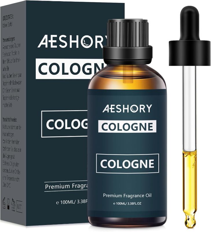 Photo 1 of ***MISSING HALF*** 

Cologne Fragrance Oil 3.38FL.OZ - Aromatherapy Essential Oils for Diffusers for Home, Cologne Scented Oils for Massage, Soap Candle Making Scents - 100ML