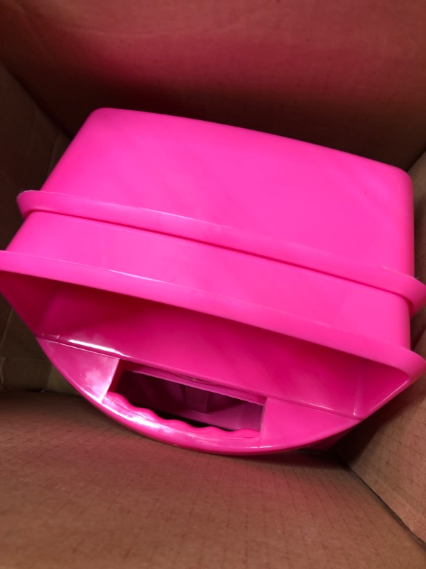 Photo 3 of Teacher Created Resources Pink Portable Plastic Storage Caddy 2-Pack for Classrooms, Kids Room, and Office Organization, 3 Compartment