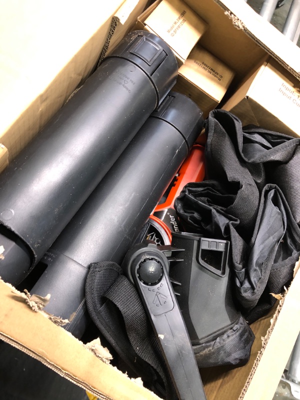 Photo 1 of MAXLANDER 3 in 1 Cordless Leaf Blower & Vacuum with Bag, Brushless Battery Powered Leaf Vacuum Mulcher 40V 170MPH 330CFM 5 Speeds Leaf Blowers for Lawn Care 2 Pcs 4.0Ah Battery & Charger Included Leaf Blower Vacuum Mulcher