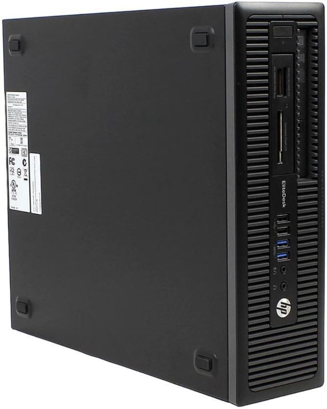 Photo 1 of HP ProDesk 600 G1 SFF Slim Business Desktop Computer, Intel i5-4570 up to 3.60 GHz, DVD, USB 3.0, Windows 10 Pro 64 Bit (Renewed) (8GB RAM | 500GB HDD) (Renewed)