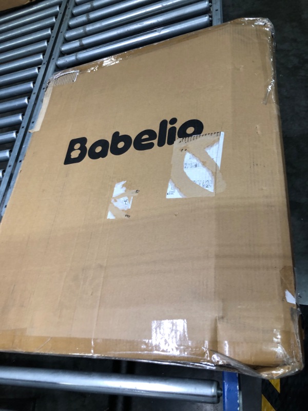 Photo 1 of Babelio Metal 26-40“ Baby Gate Pet Gate with Wall Protectors, Safety Gate for Child and Pets, Pressure Mounted Gate with Door for Stair and Doorway