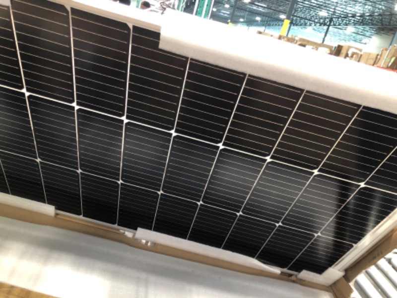 Photo 3 of 100 Watt Solar Panel 12 Volt Monocrystalline Solar Panel High Efficiency Module RV Marine Boat Caravan Off Grid 52x24