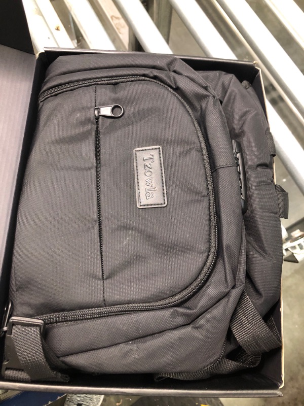 Photo 1 of Tzowla 35 Liter Anti Theft with USB Charging Port Laptop Backpack Supersafe 15.6inch A-black