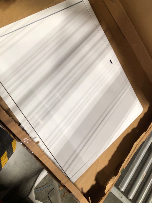 Photo 1 of 20" x 24" White Metal Access Panel. Service Shaft Door Panel. Plumbing, Electricity, Heating, Alarm Wall Access Panel for Drywall. Bathroom Services Access Hole Cover. Metal 20" x 24"