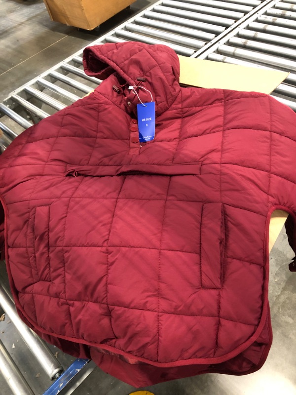 Photo 3 of chouyatou Women's Quilted Pullover Puffer Jacket Packable Hooded Oversize Winter Coat Tops ***Size Small***