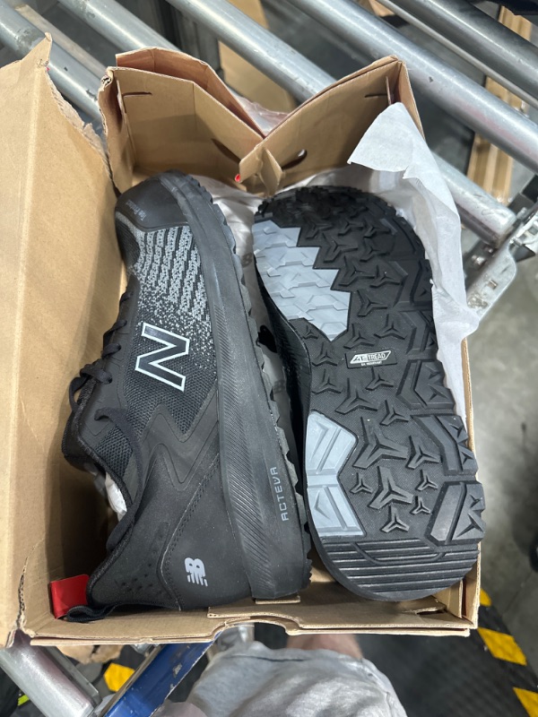 Photo 2 of ***Damaged Box***New Balance Men's Composite Toe Speedware Industrial Boot, Black, 10.5 10.5 Black