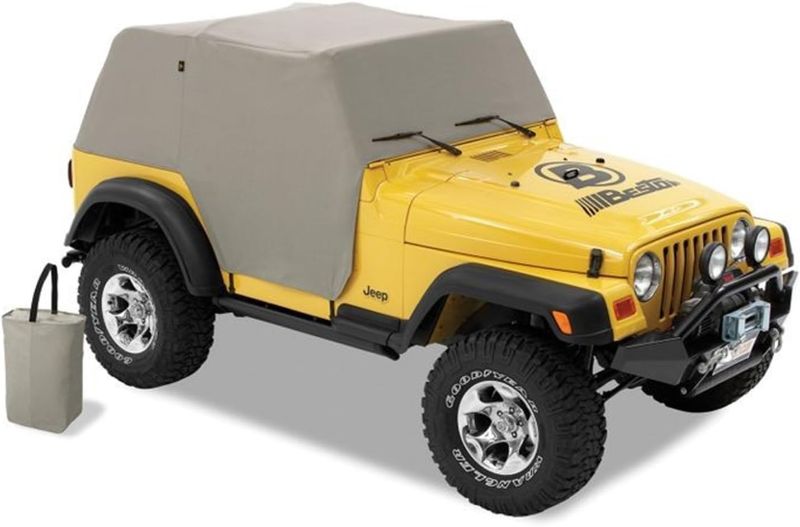 Photo 1 of Bestop 8103809 Charcoal All Weather Trail Cover
