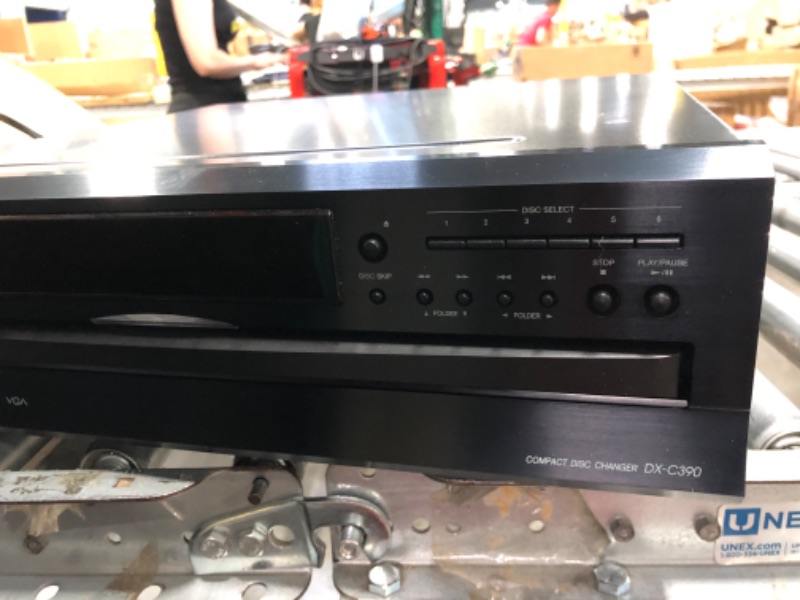 Photo 9 of Onkyo DXC390 6-Disc Carousel Changer CD Player, Black