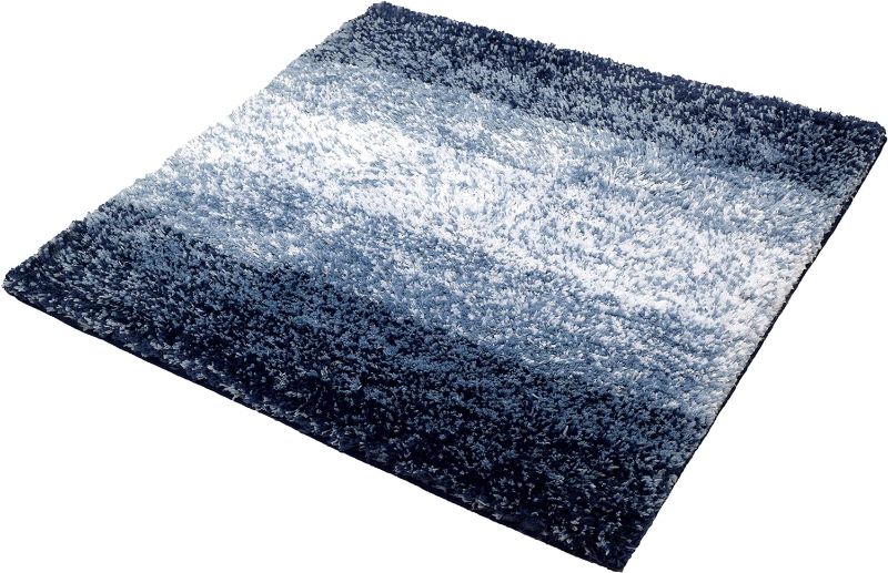 Photo 1 of "Oslo" Bath Mat, Blue, 24 x 15 in