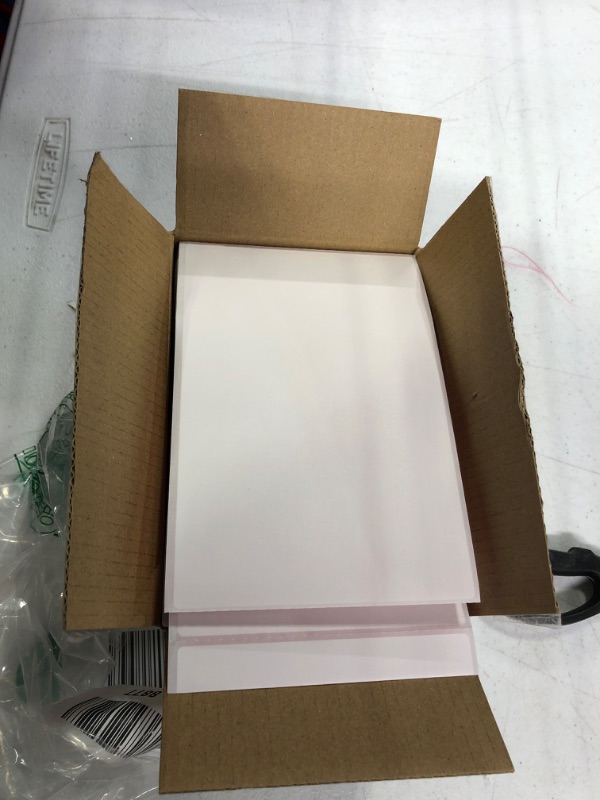 Photo 2 of Spartan Industrial Direct Thermal 4" X 6" Fanfold Green Shipping Labels | (500 Total 4x6 Fan-fold Labels) | Compatible with Rollo,Munbyn, Zebra Thermal Printers | Commercial Grade and Professional