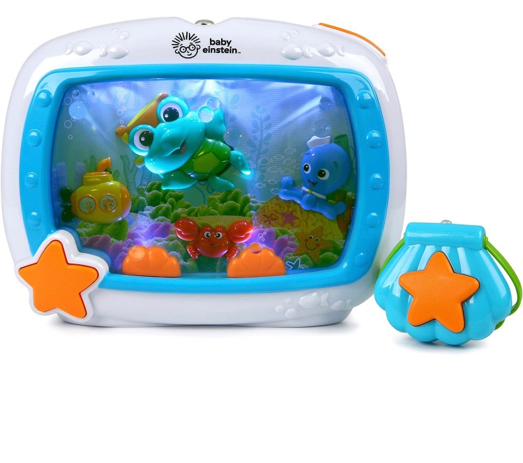 Photo 1 of Baby Einstein Sea Dreams Soother Musical Crib Toy and Sound Machine, Newborn and up