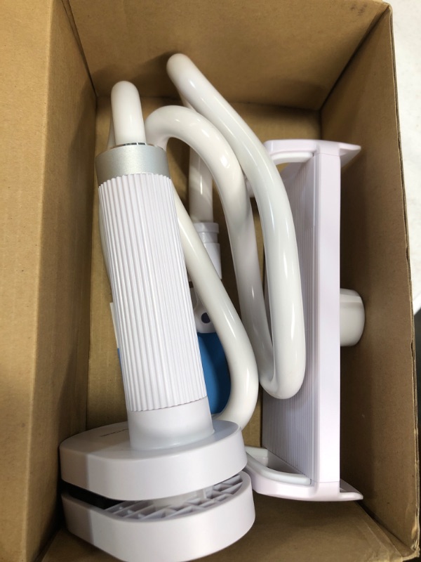 Photo 1 of Gooseneck Tablet Holder Stand for Bed: Tryone Adjustable Long 39.4inch Flexible Lazy Arm Tablets Mount Compatible with iPad Pro Air Mini | Galaxy Tab | Kindle Fire | Switch or Other 4.7 -12.9" Device White