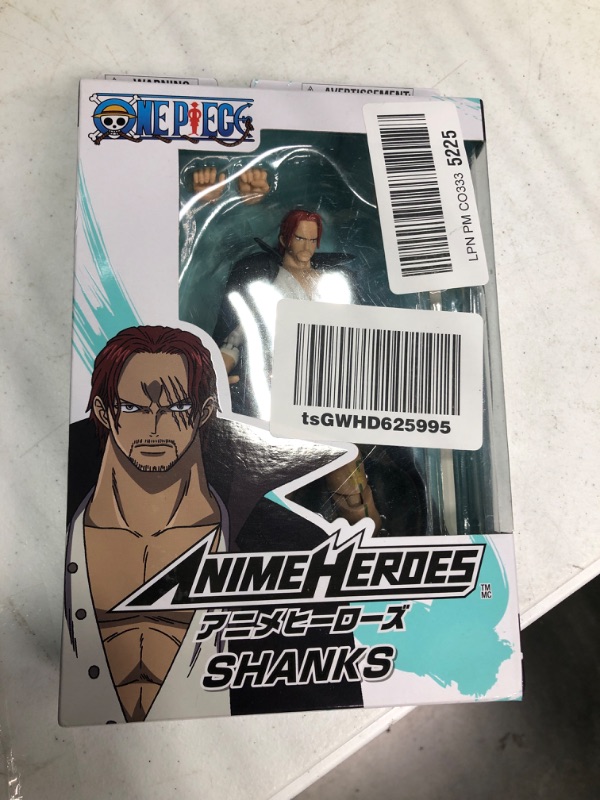 Photo 2 of Anime Heroes - One Piece - Shanks Action Figure