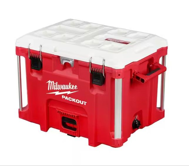 Photo 1 of **damage** Milwaukee
22 in. Packout 40 qt. XL Cooler