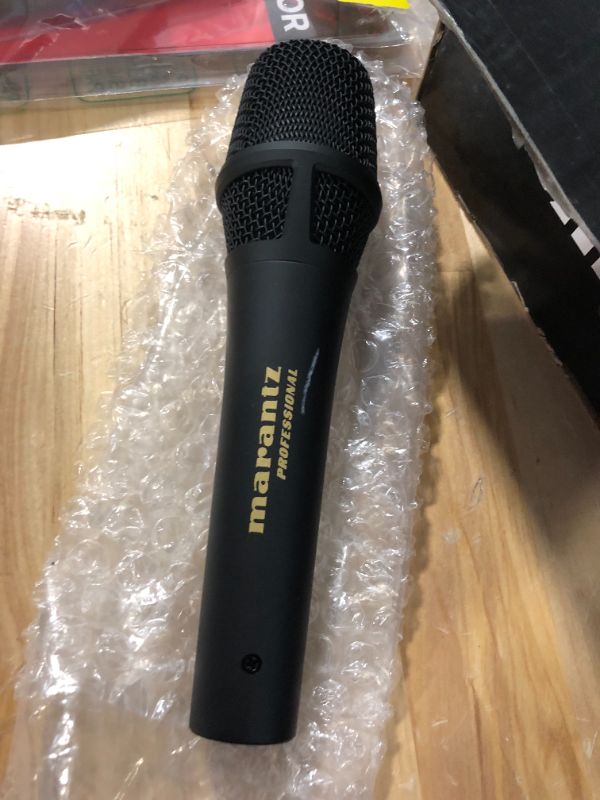 Photo 1 of Marantz Professional Marantz Pro M4U – USB Condenser Microphone with Audio Interface, Mic Cable and Desk Stand – for Podcast Projects, Streaming and Recording Instruments M4U USB Mic