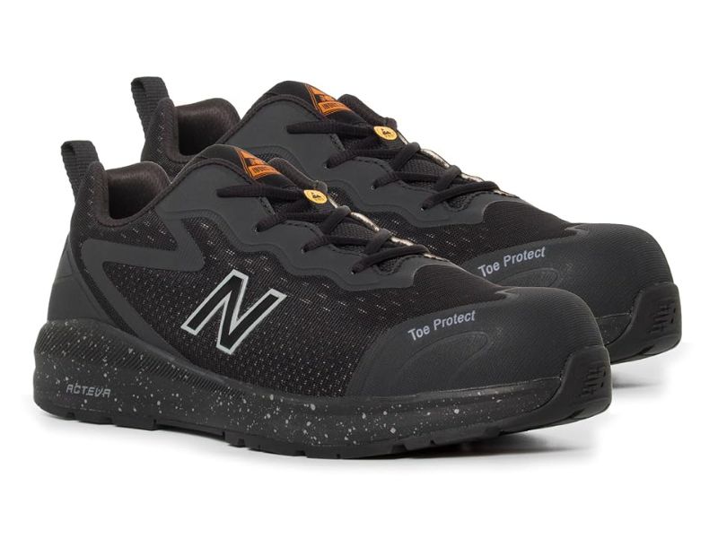 Photo 1 of New Balance Work & Safety Logic Comp Toe EH PR SR (Black/Orange) Men's Shoes Size 7