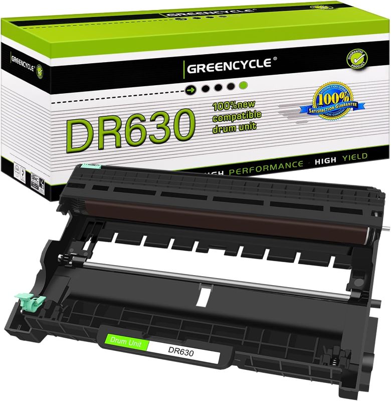 Photo 1 of 1 Pack DR630 DR-630 Drum Unit (No Toner) Replacement Compatible for Brother HL-L2300D HL-L2340DW DCP-L2520DW DCP-L2300D DCP-L2500D MFC-L2700DW MFC-L2740DW Laser Printer
