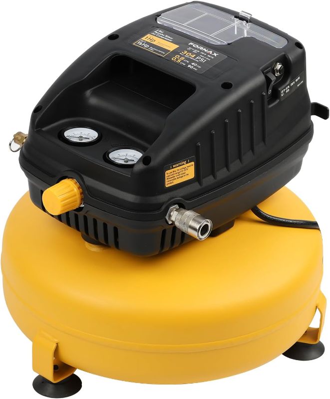 Photo 1 of ***SEALED BOX***Pancake Air Compressor, 3 Gallon, 100 PSI Portable Air Compressor, Oil Free