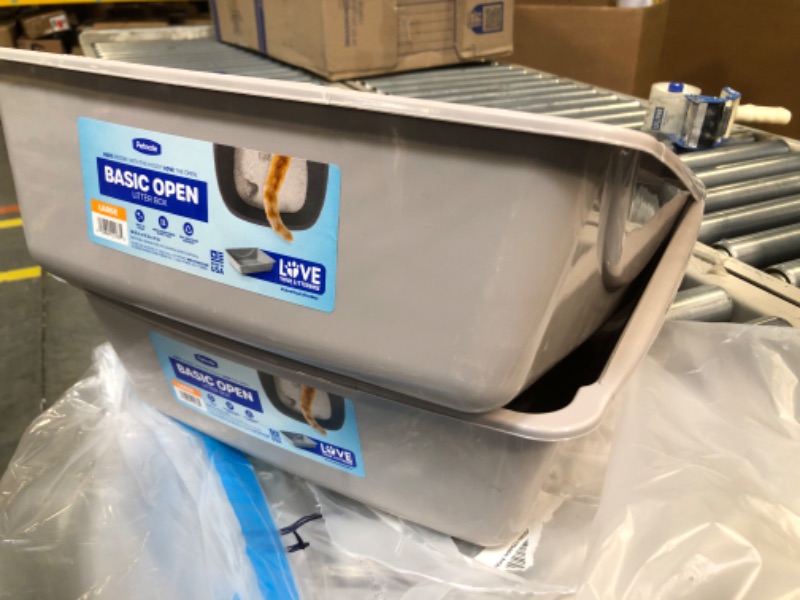 Photo 1 of 2 PCS Petmate Litter Pan - Large