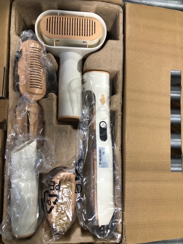 Photo 1 of Katio Kadio Dog Grooming Kit - 60dB Low Noise Dog Hair Vacuum Groomer Suck in 99% Hair, Dog Grooming Vacuum for Shedding ?2L Capacity, 8 Pet Grooming Tools for Dog Cat