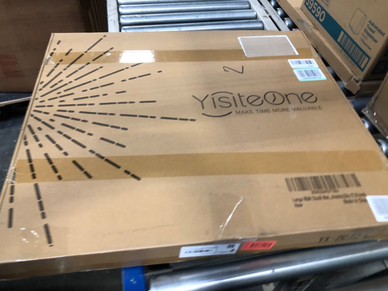 Photo 1 of ***SEALED BOX***YISITEONE 28 Inch Large Wall Clock Metal Decorative, Mid Century Silent Non-Ticking Big Clocks, Modern Home Decorations for Living Room,Bedroom,Dining Room,Office Large 1.modern