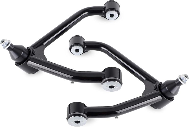 Photo 1 of 2-4" Front Upper Control Arms For 2014-2018 Silverado 1500 Sierra 1500 with Ball Joint, 2PCS Fit 2-4" Lift Suspension Kit Adjustable Control Arm Stamped Steel and Aluminum Arms