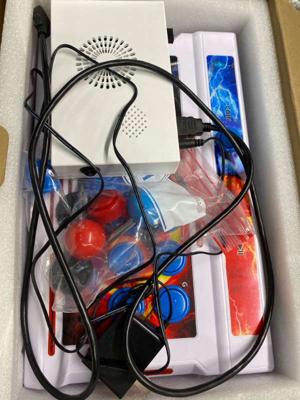 Photo 1 of Wireless Pandora Box Arcade Game Console 26800 Game Pre-Install?Two Separate Joysticks with Bluetooth Function?Retro Game Machine for TV PC Projector, Supports Up to 4 Players, Full HD Output