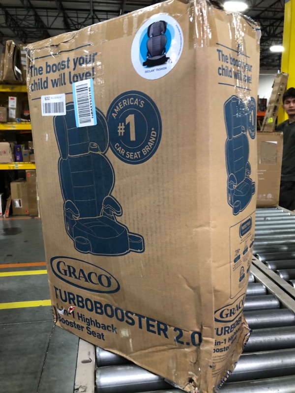 Photo 3 of Graco TurboBooster 2.0 Highback Booster Car Seat, Declan