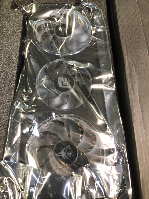 Photo 1 of ***FOR PARTS ONLY*** 

PowerColor Hellhound AMD Radeon RX 7800 XT 16GB GDDR6 Graphics Card 7800 XT Hellhound