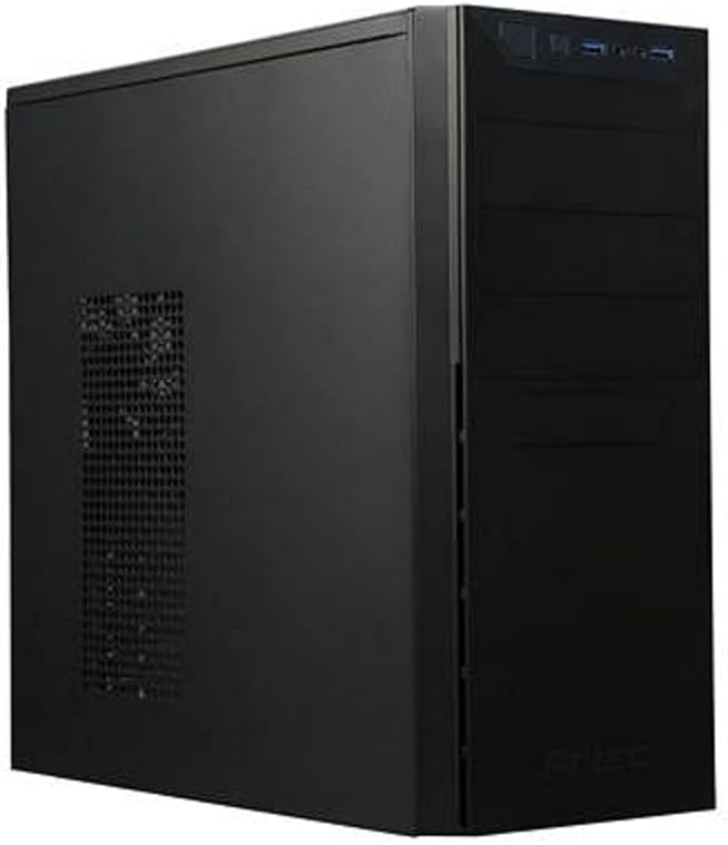 Photo 1 of Broken Front Panel
 VSK4000E-U3_US Black SGCC Steel ATX Mid Tower Computer Case