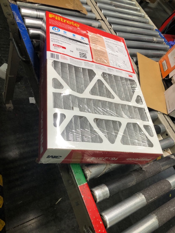 Photo 1 of **ONLY ONE** Filtrete 16x25x4 Furnace Air Filter MPR 1000 DP MERV 11, Allergen Defense Deep Pleat, 4-Pack, Fits Lennox & Honeywell Devices (exact dimensions 15.88 x 24.56 x 4.31) 16x25x4 MPR 1000 1 pack