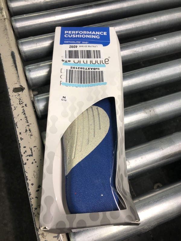 Photo 2 of Ortholite X40 Performance Cushioning Sole Trim-to-Fit Insert - Designed for The Casual to Elite Athlete Looking for Optimal Rebound Performance, Long-Term Cushioning & All-Day Comfort Royal Blue M: 12-13