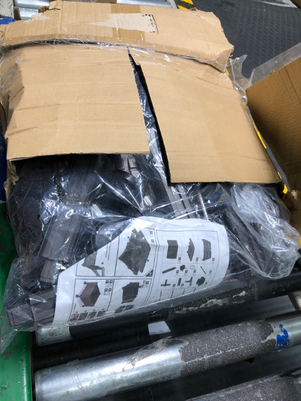 Photo 1 of Raised Garden Bed Kits with Wheels, Patio Backyard Rectangular Planter Boxes, Gardening Container for Growing Vegetables, Plants, Herbs (Size : 37x37x21cm)