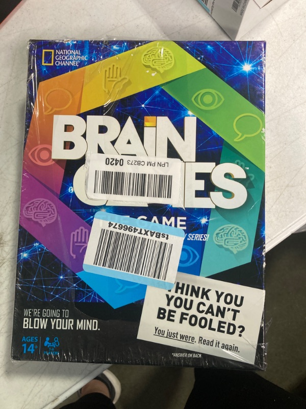 Photo 2 of Brain Games - The Game - Based on the Emmy Nominated National Geographic Channel TV Series