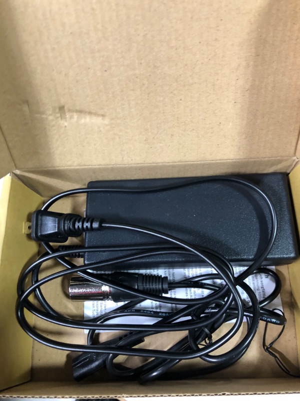 Photo 2 of 36V Electric Bike Charger 42V2A Out Put Lithium Battery Charger 10 Series Male 3-Pin XLR Socket/Connector