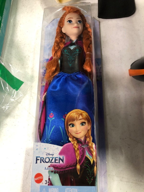 Photo 2 of Disney Frozen Anna Fashion Doll & Accessory, Signature Look, Toy Inspired by the Movie Disney Frozen Anna 1