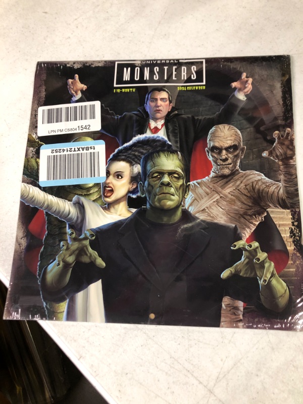 Photo 2 of 2024 Universal Monsters Wall Calendar