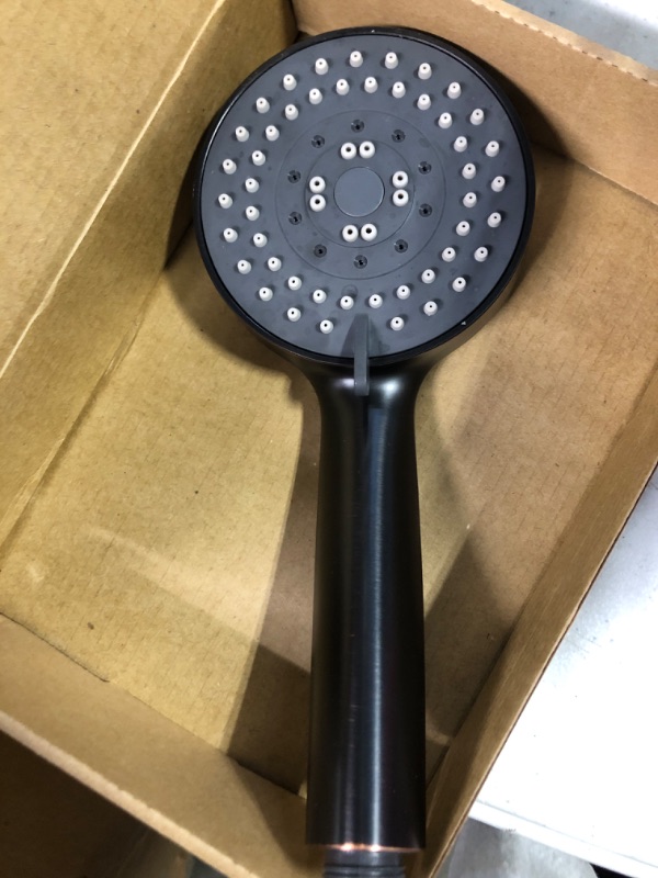 Photo 3 of 5 Function Handheld Shower Head - High Pressure Bath Spa Fixture, 4" Oil Rubbed Bronze Finished