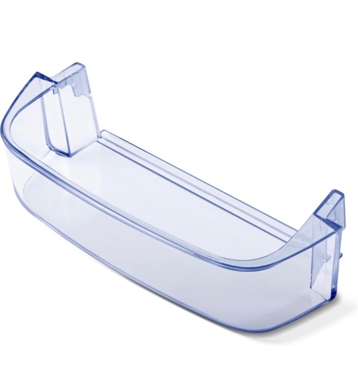 Photo 1 of  ONLT 1  Door Shelf Bin (Clear)  WPW10710203 W10451871 1 Pack RefrigeratorReplaces WPW10710203 W10463668 WPW10710203VP AP6023888 PS11757236 EAP11757236 Fit for whirl-pool/ken-more/may-tag Refrigerators